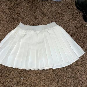 White skort!